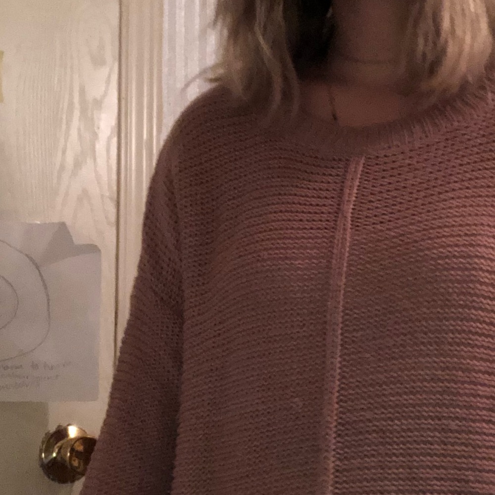 No comment sweater